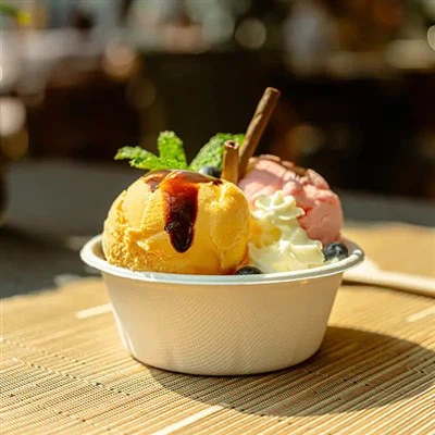 Cukranendrių „Bagasse“ taurė